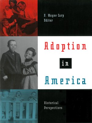 cover image of Adoption in America